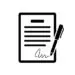 06 Icon Vertragsunterschrift